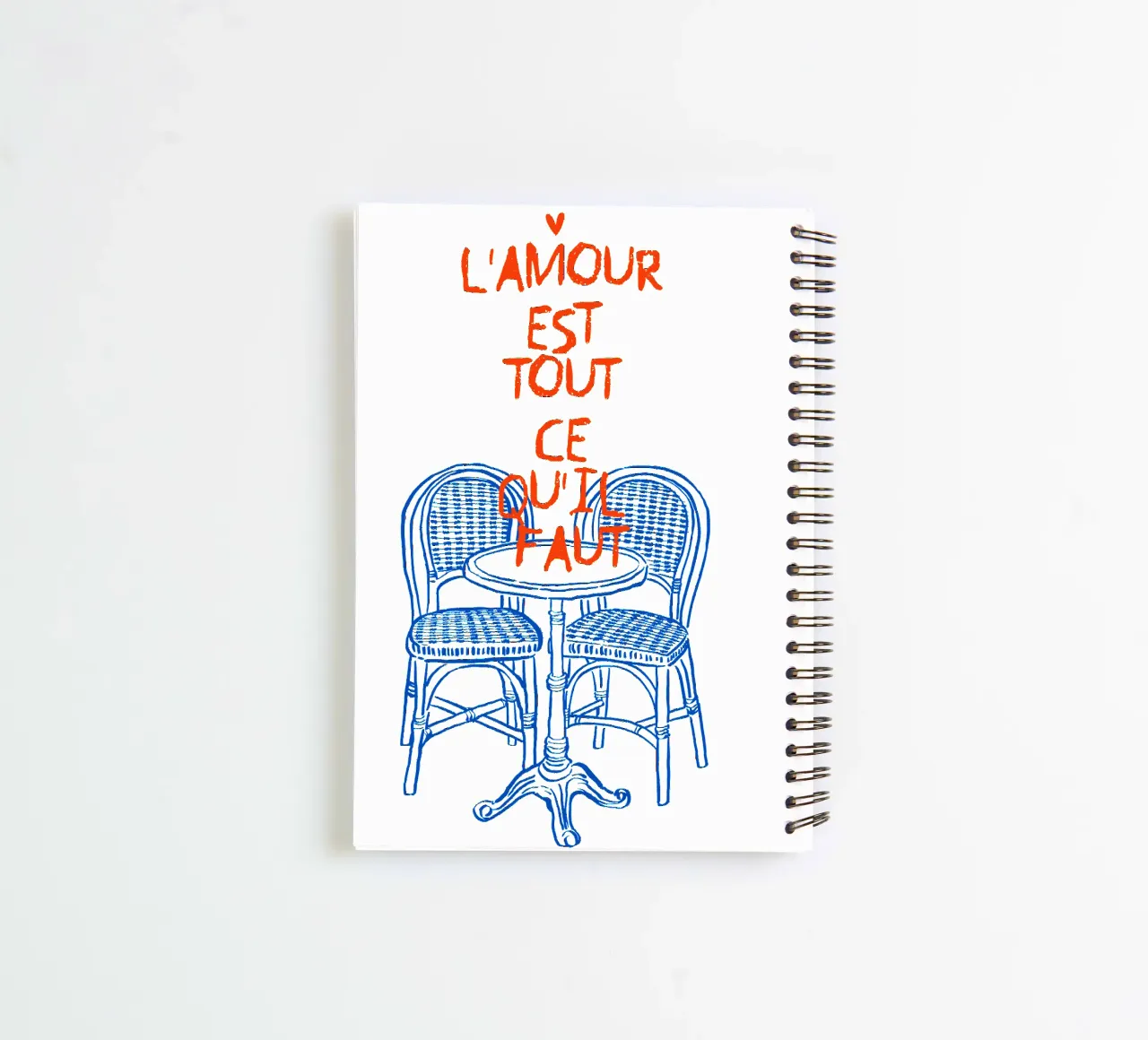 Love is all you need spiral notebook by ramosashop
