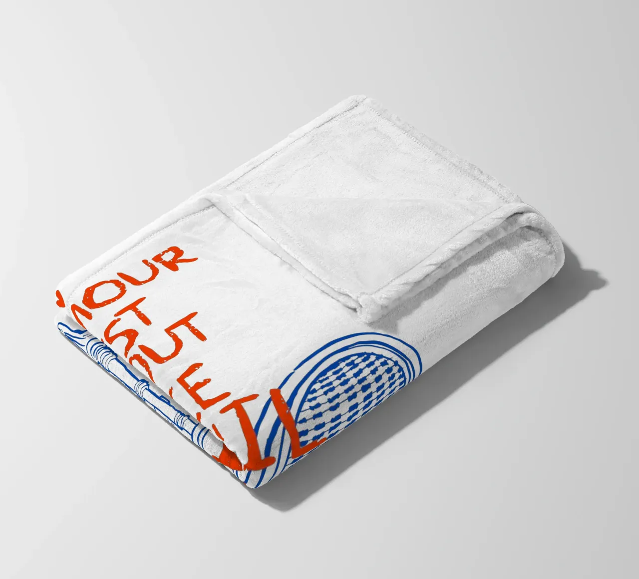 Love is all you need coperta in pile da ramosashop