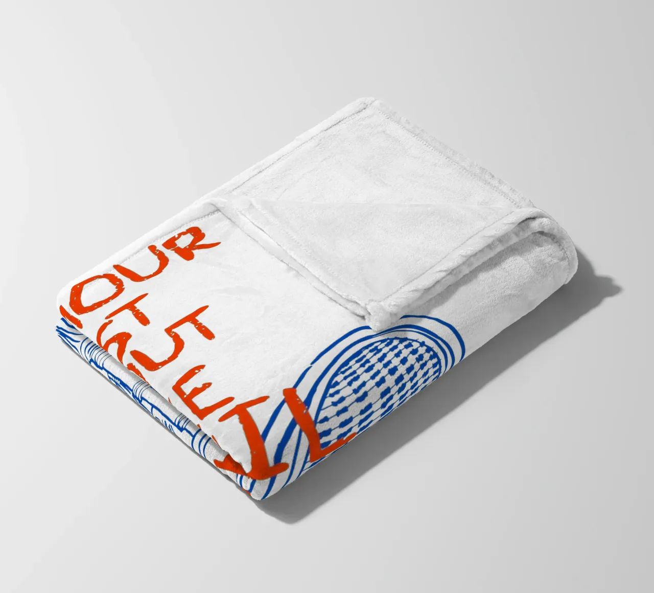Love is all you need coperta in pile da ramosashop