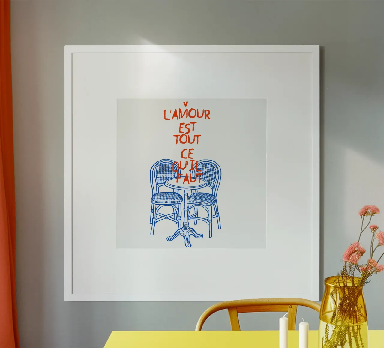 Love is all you need poster by ramosashop