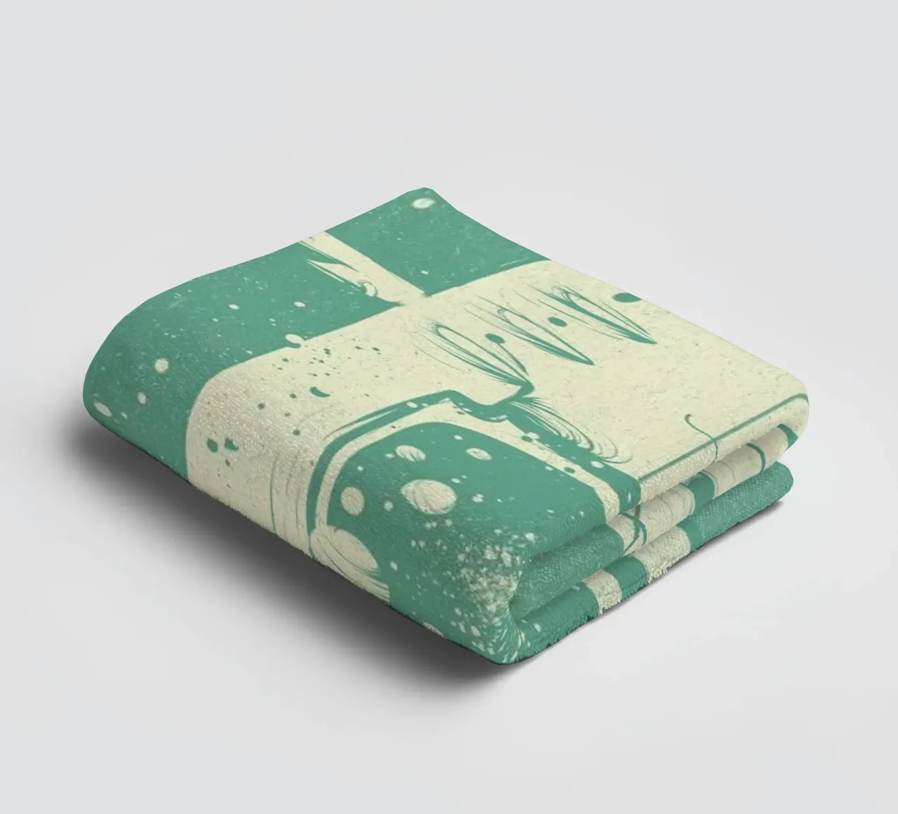 GODS 2 towel by Caio Beltrão