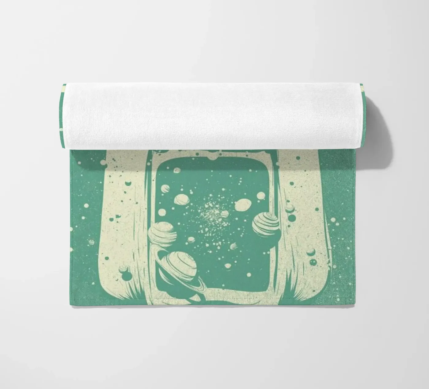 GODS 2 beach towel by Caio Beltrão
