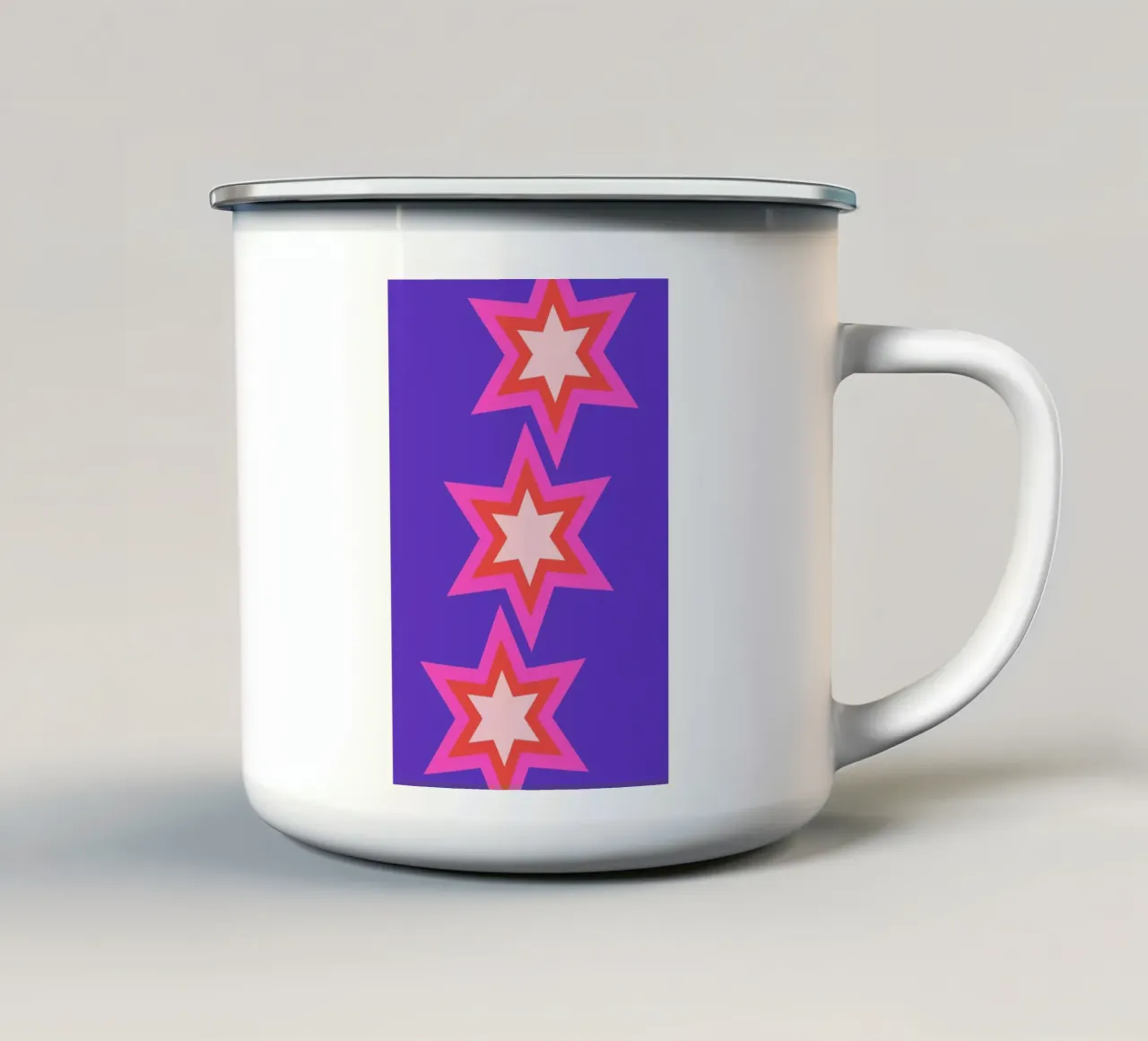 Starlight Express tazza in smalto da Kubistika