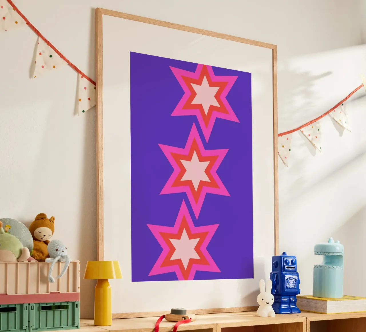 Starlight Express poster da Kubistika