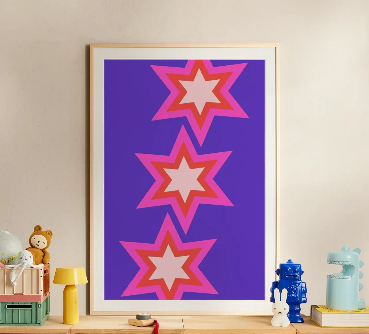 Starlight Express poster da Kubistika