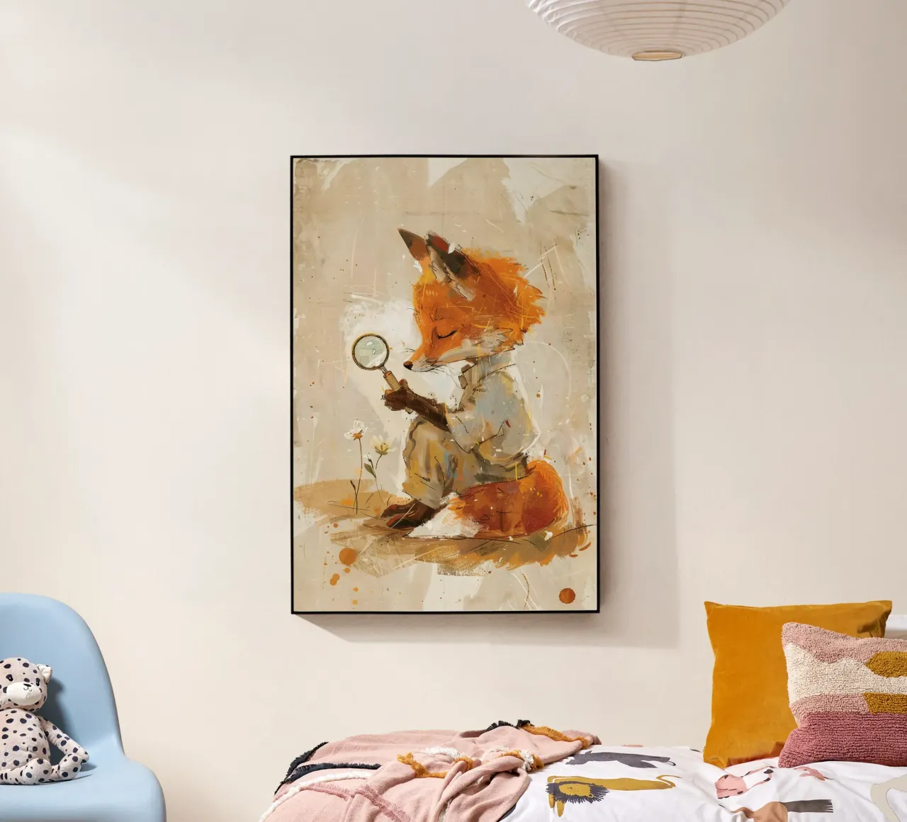 The Curious Fox Explorer plexiglass da wonderfolk