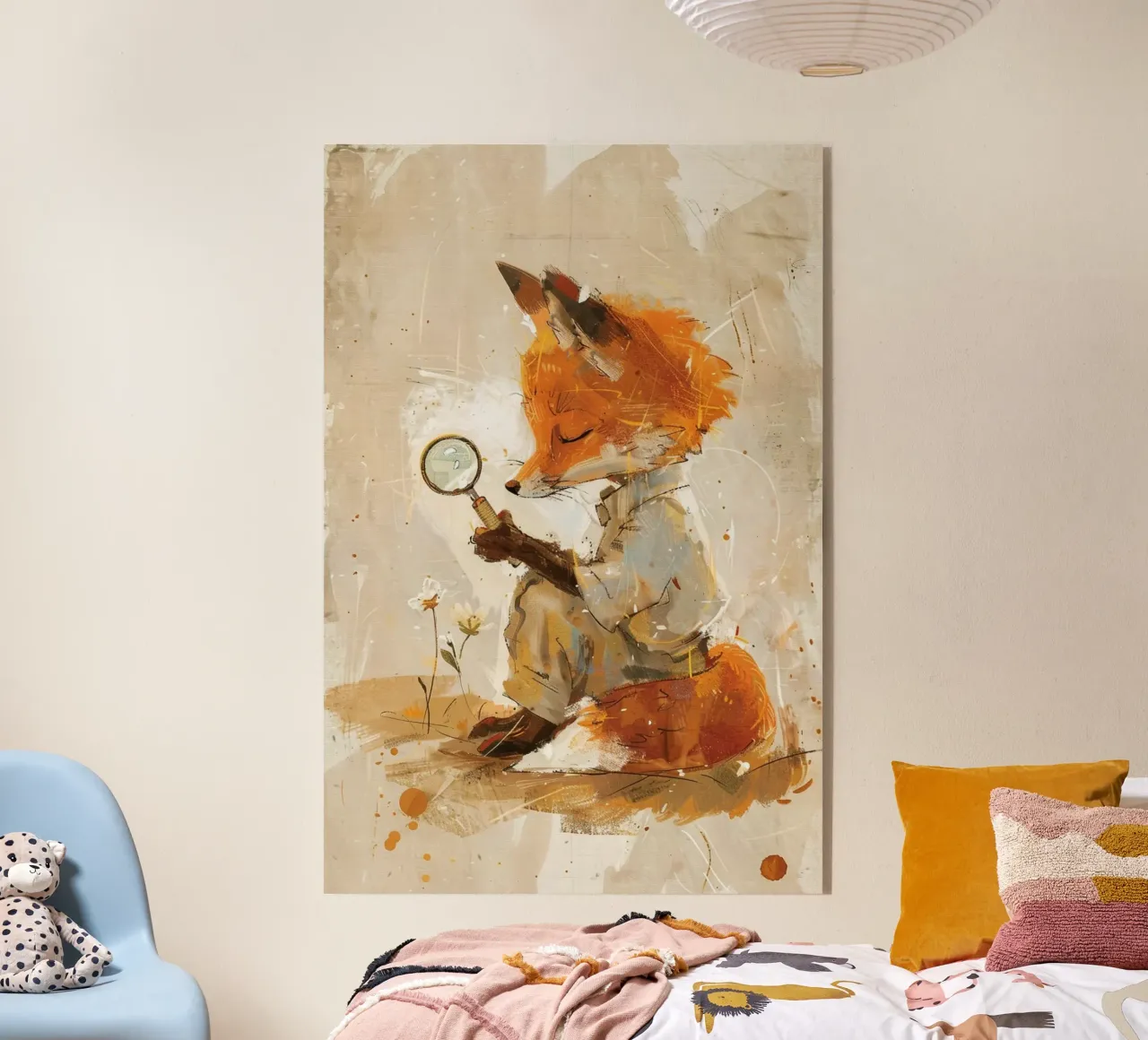 The Curious Fox Explorer plexiglass da wonderfolk