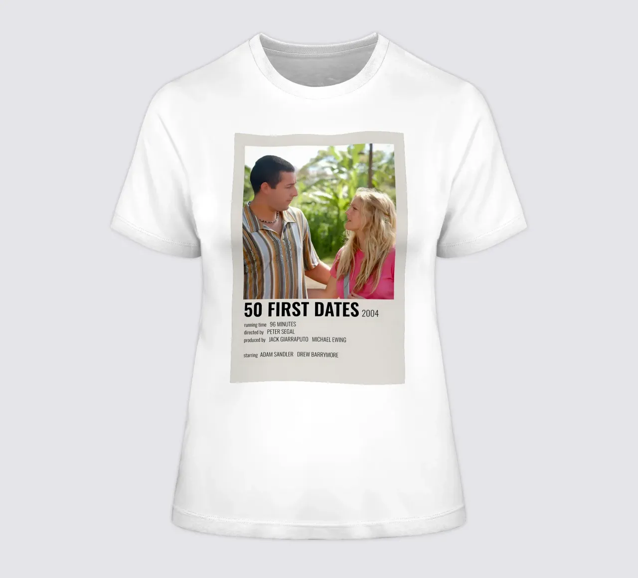 50 FIRST DATES 2004 t-shirt da donna da MVFminimalist