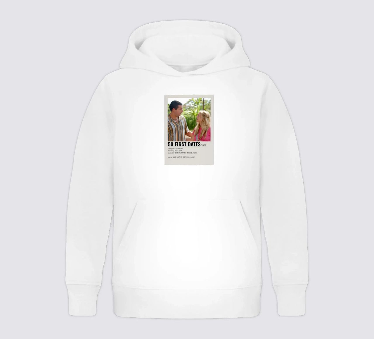 50 FIRST DATES 2004 felpa bambino con cappuccio da MVFminimalist
