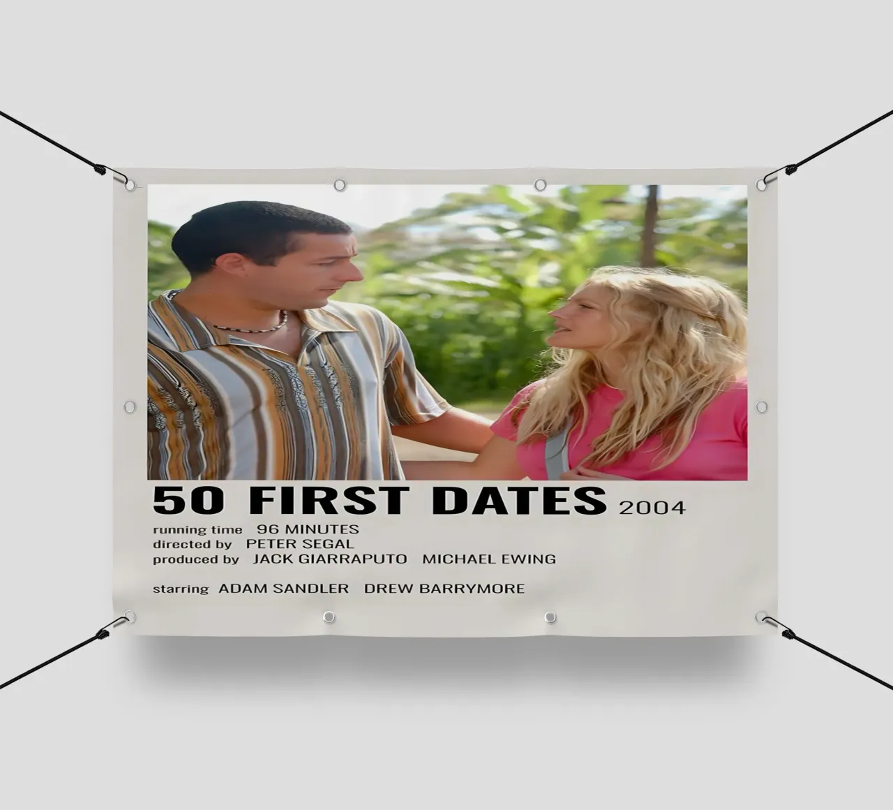 50 FIRST DATES 2004 bâche pvc de MVFminimalist