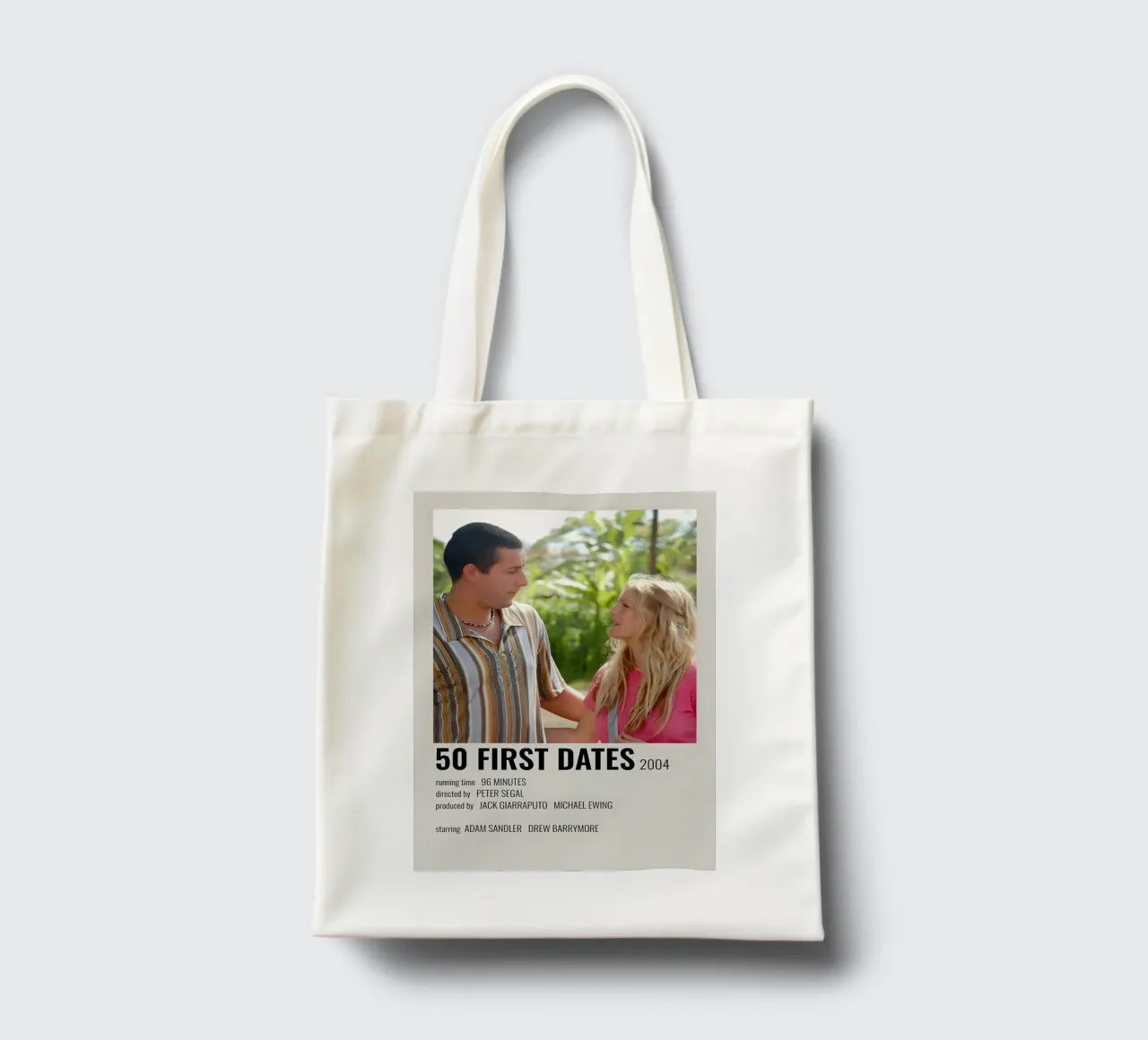 50 FIRST DATES 2004 tote bag by MVFminimalist
