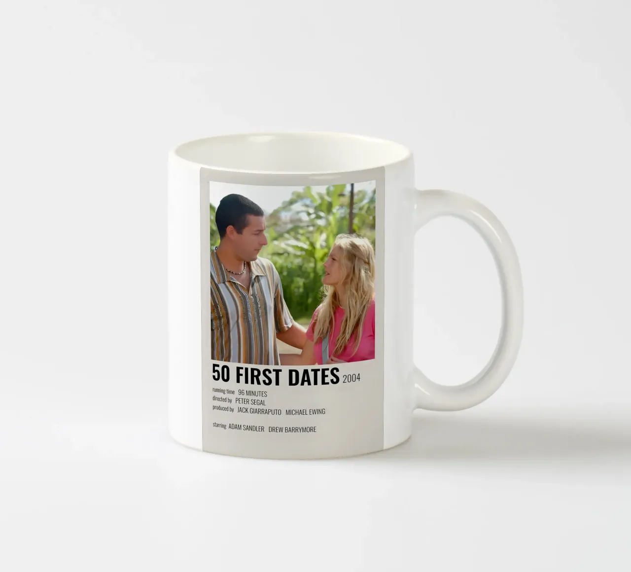 50 FIRST DATES 2004 keramische mok van MVFminimalist