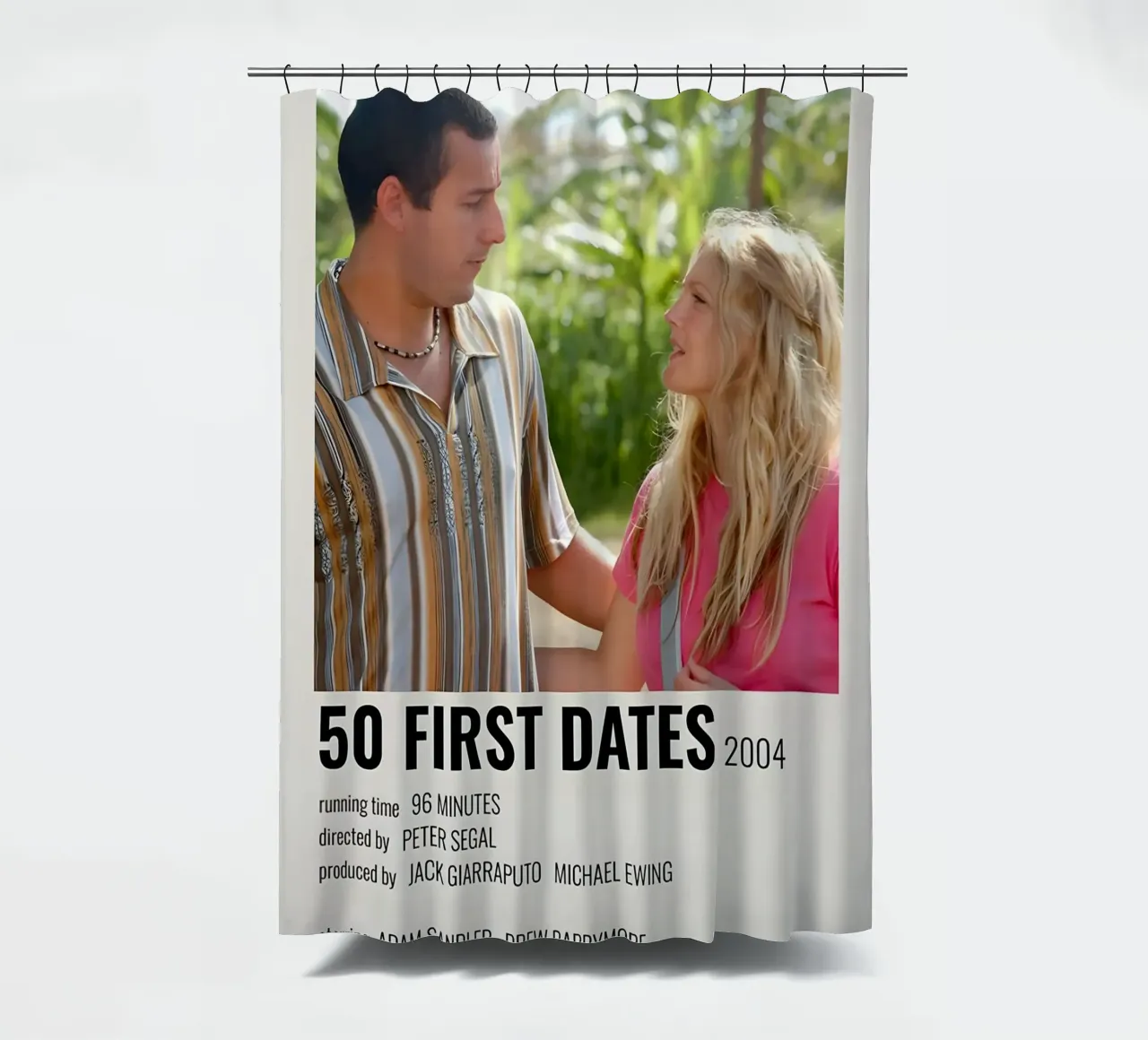 50 FIRST DATES 2004 tenda da doccia da MVFminimalist