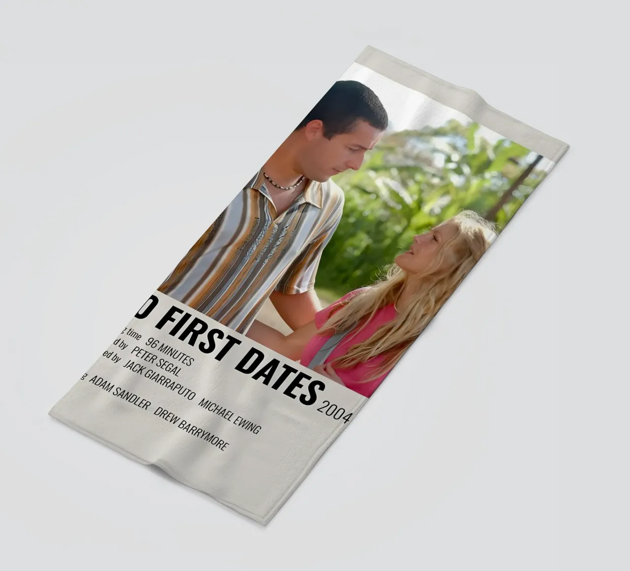 50 FIRST DATES 2004 strandhanddoek van MVFminimalist