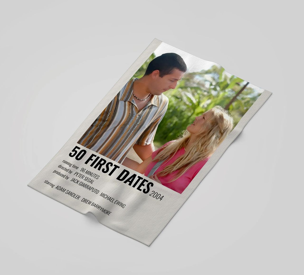 50 FIRST DATES 2004 telo mare da MVFminimalist