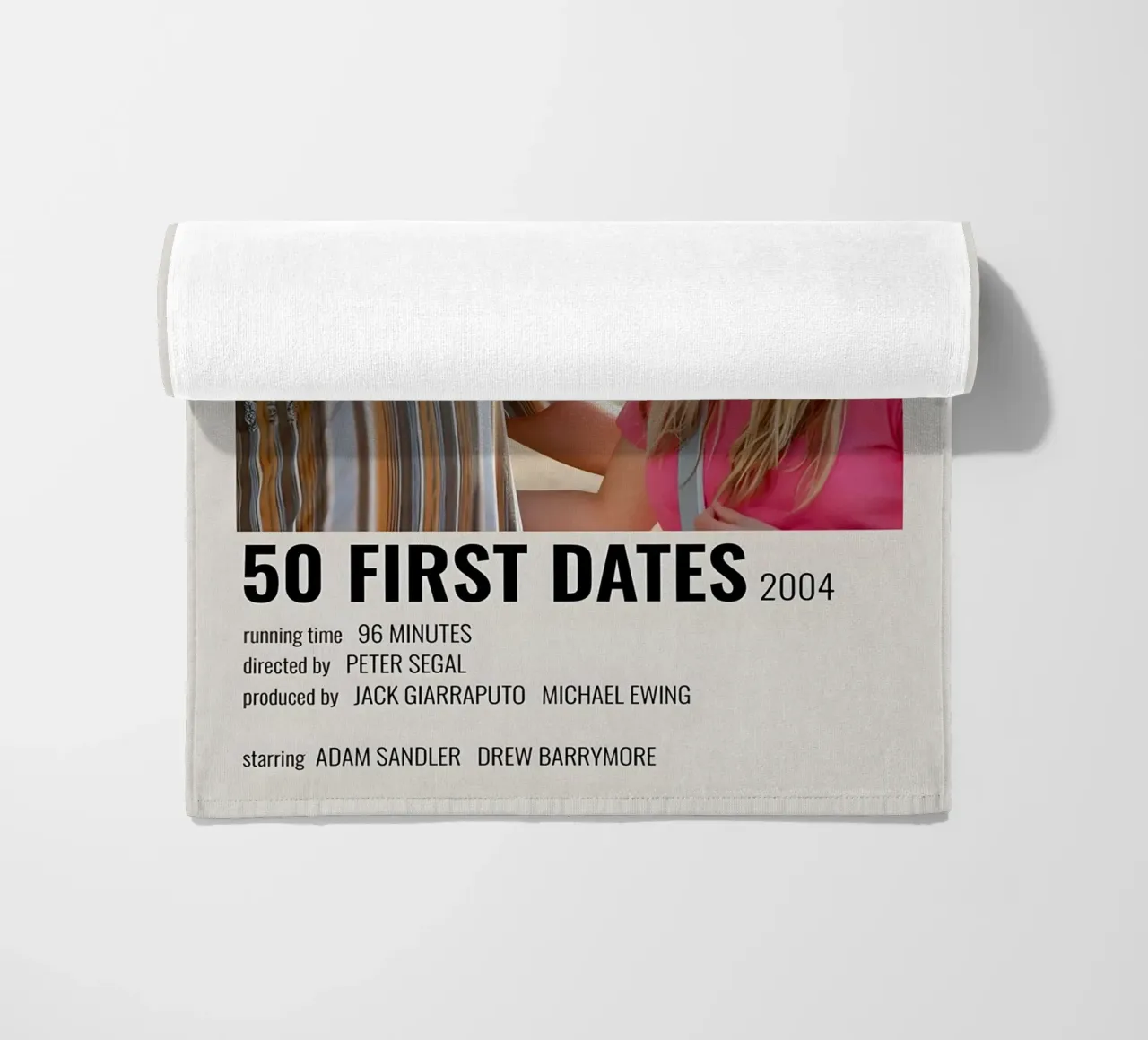 50 FIRST DATES 2004 strandhanddoek van MVFminimalist