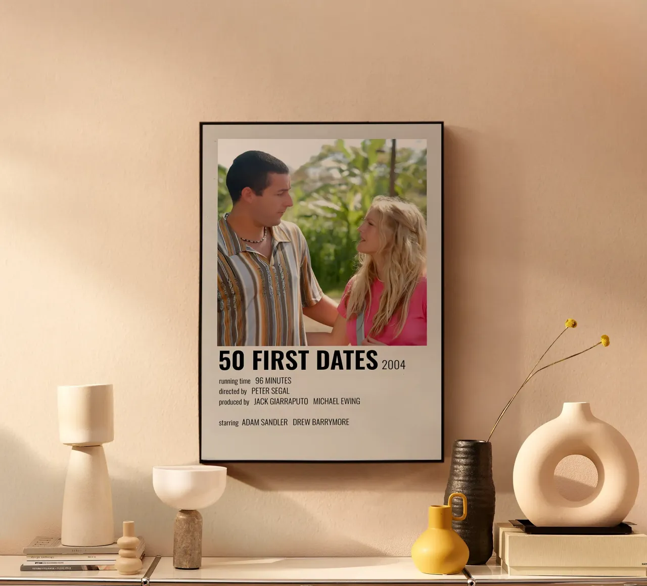 50 FIRST DATES 2004 acryl van MVFminimalist