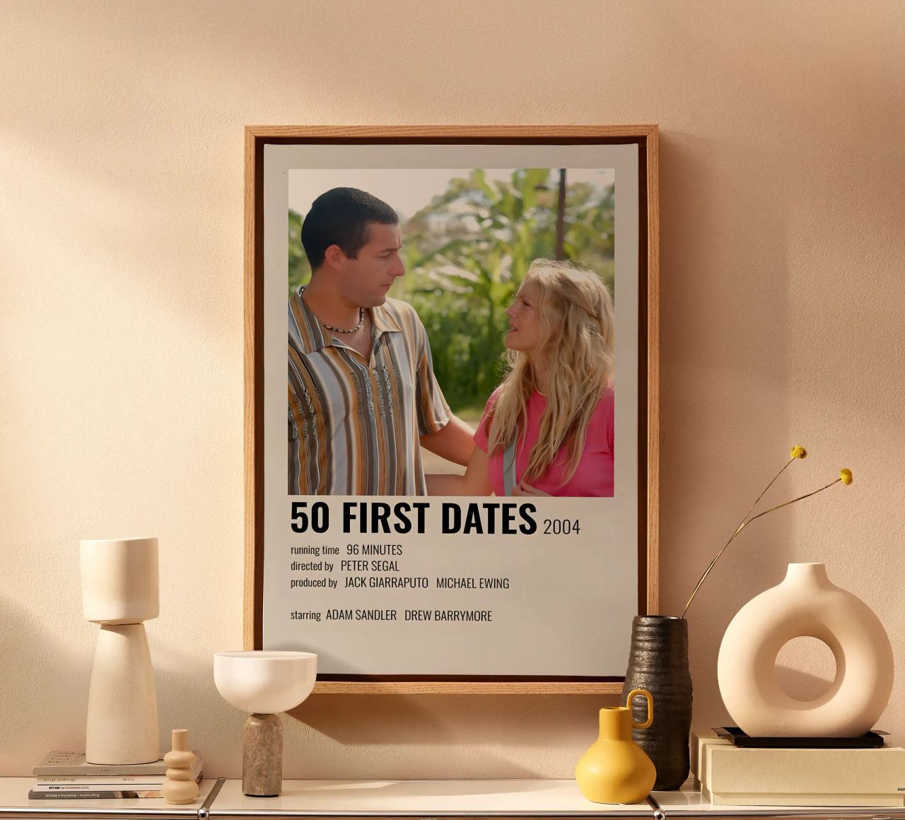 50 FIRST DATES 2004 tela da MVFminimalist