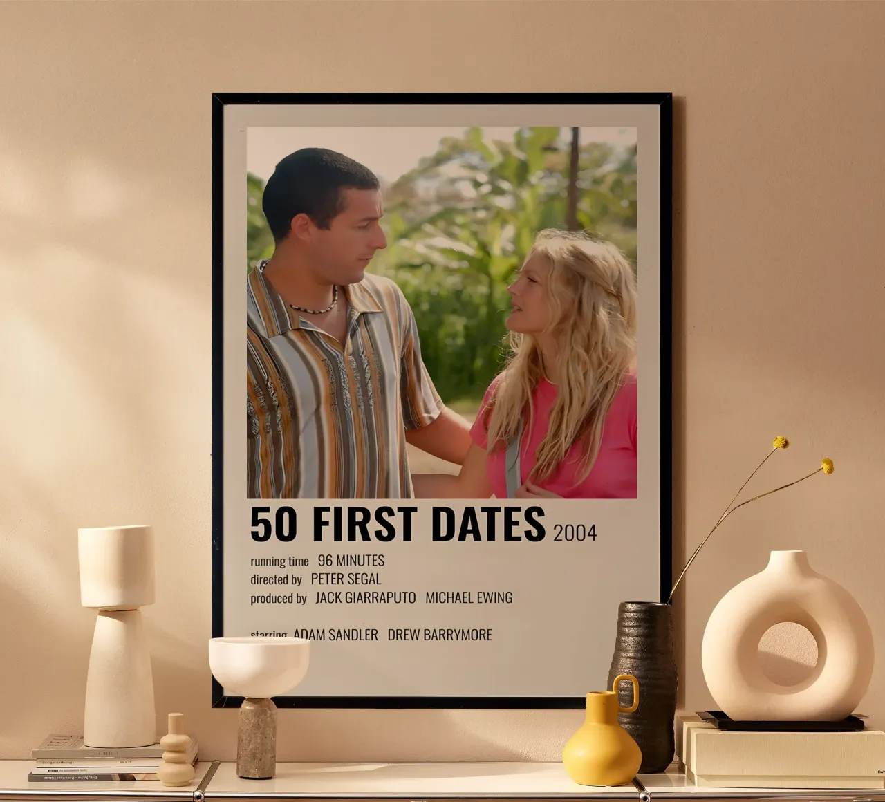 50 FIRST DATES 2004 Poster von MVFminimalist