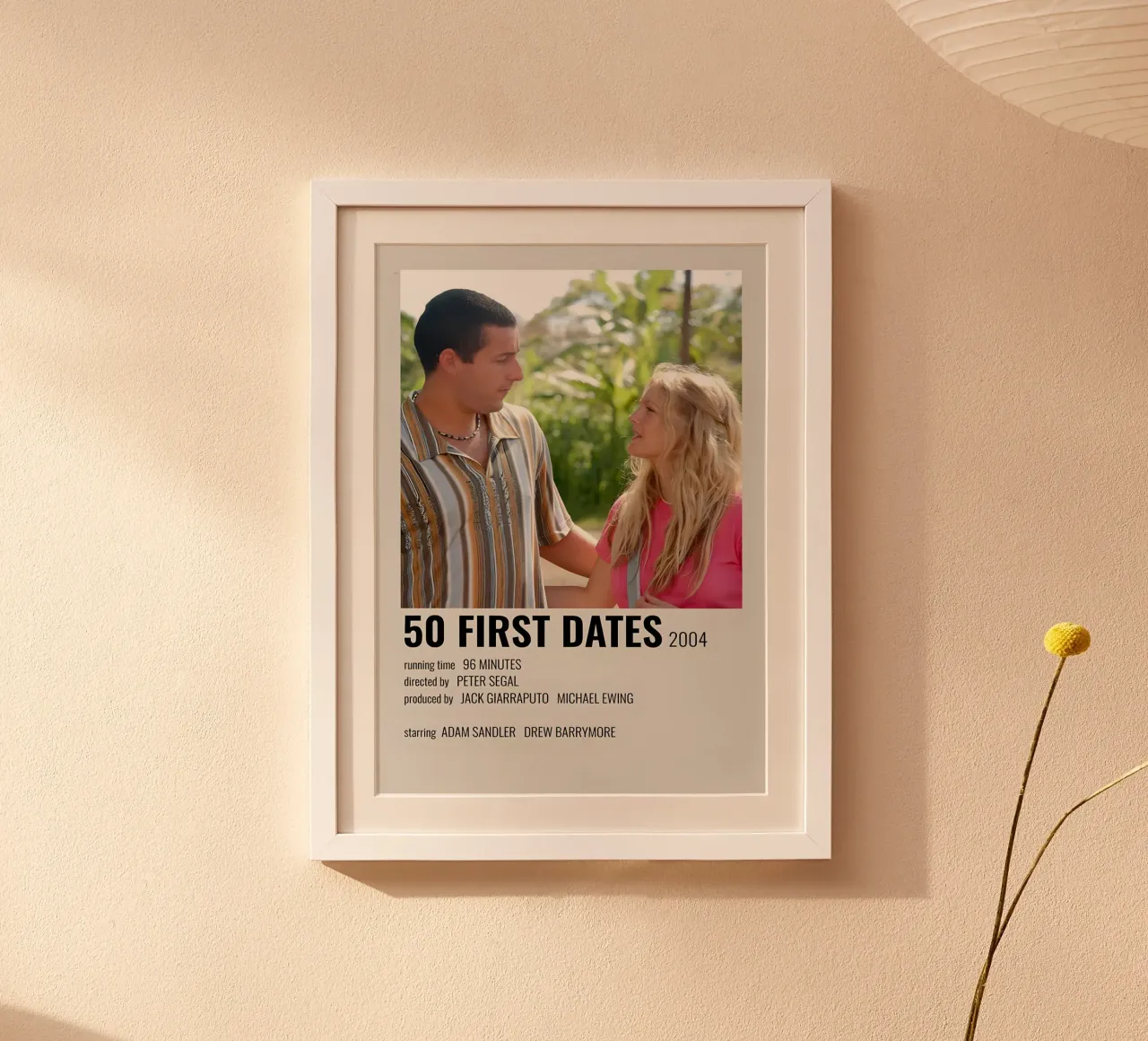 50 FIRST DATES 2004 carta hahnemühle da MVFminimalist