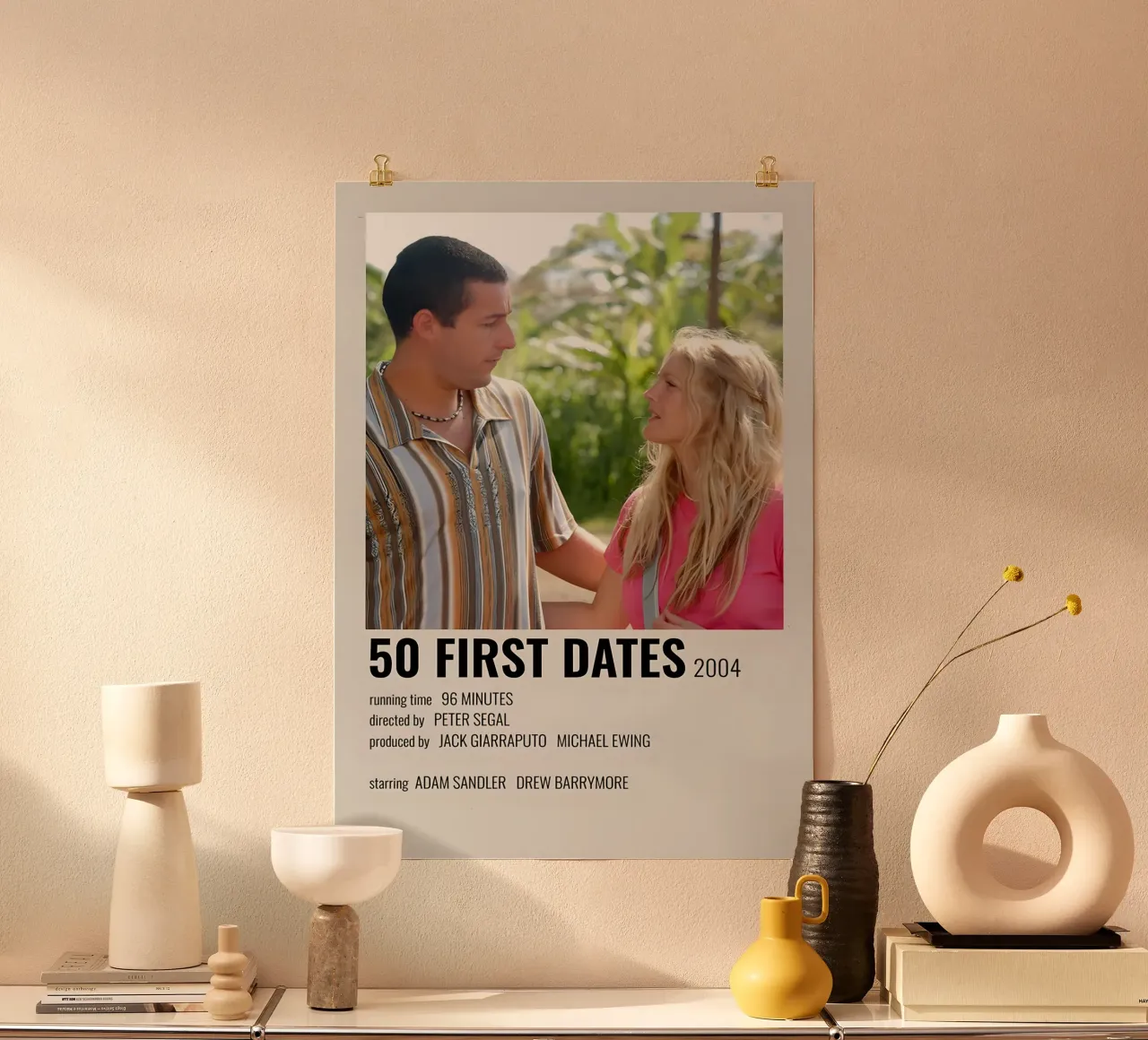 50 FIRST DATES 2004 Poster von MVFminimalist