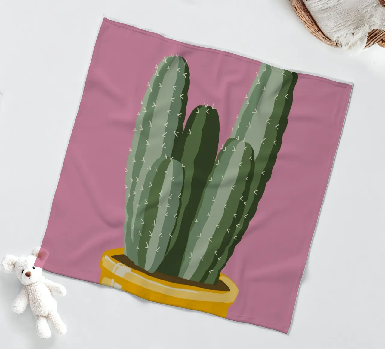 Cactus 03 coperta in pile da Little Dean