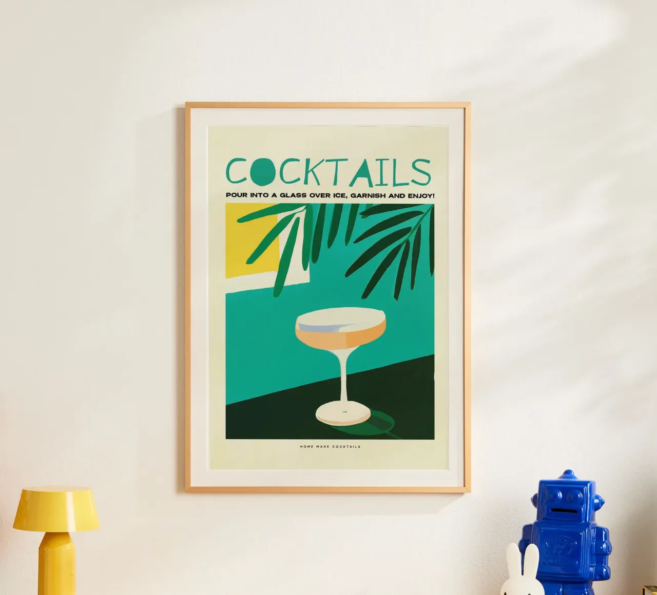 bicchiere da cocktail poster da John C Labut