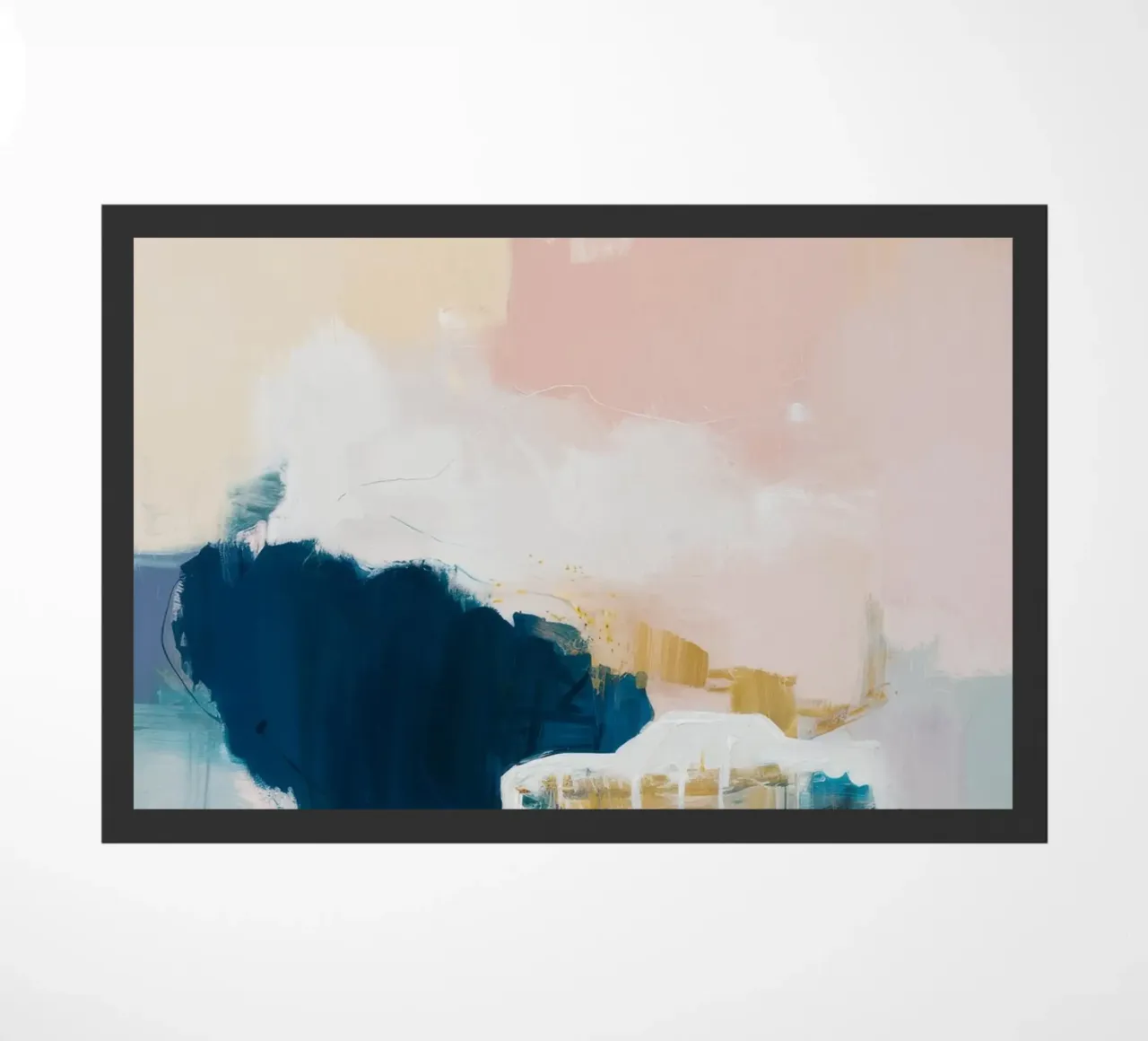 Indigo zeediepte deurmat van Dream Spectrum