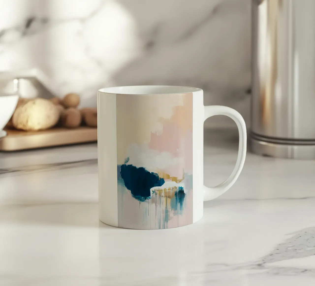 Profondità del mare indaco tazza in ceramica da Dream Spectrum