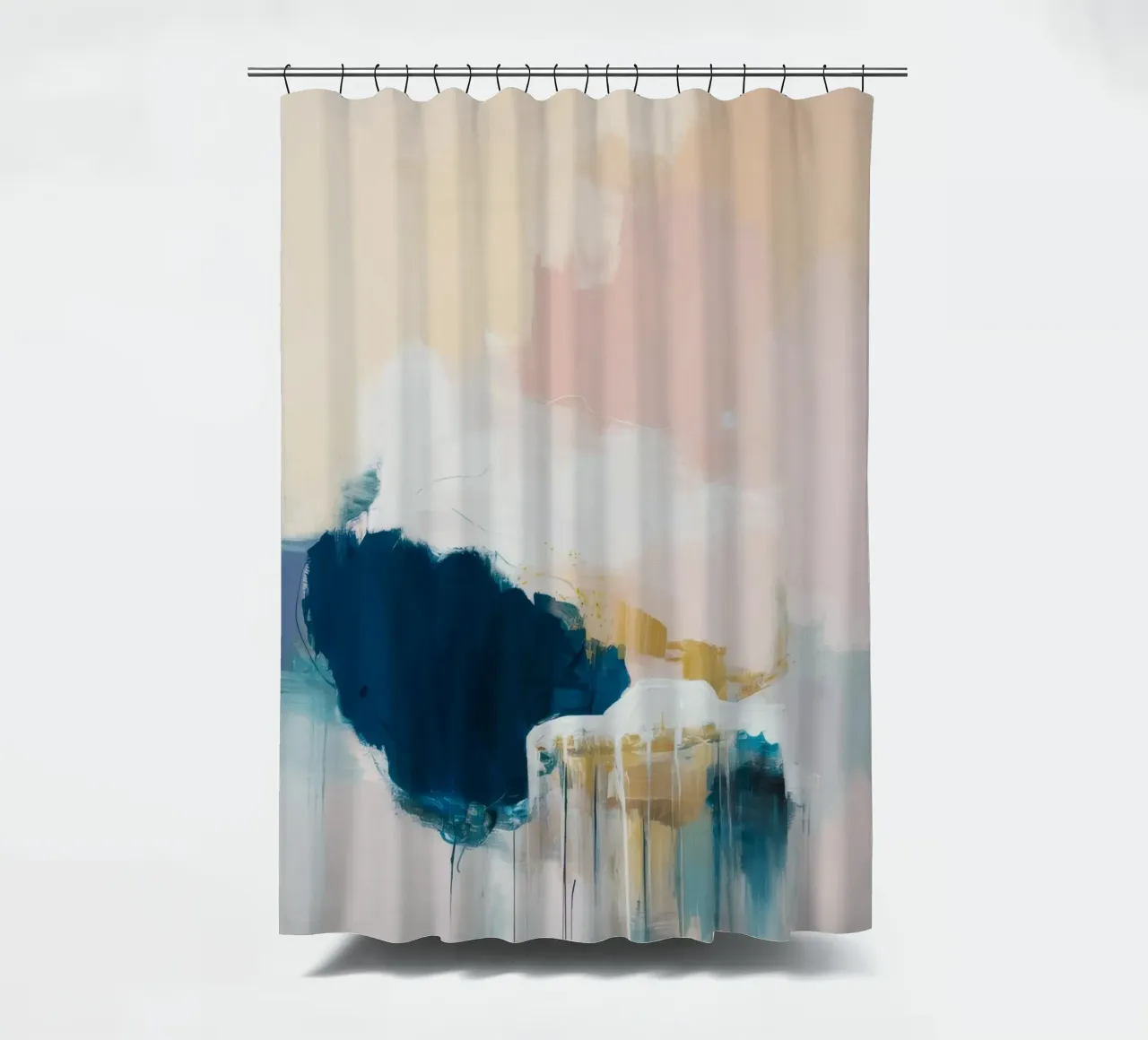 Indigosee-Tiefe Duschvorhang von Dream Spectrum