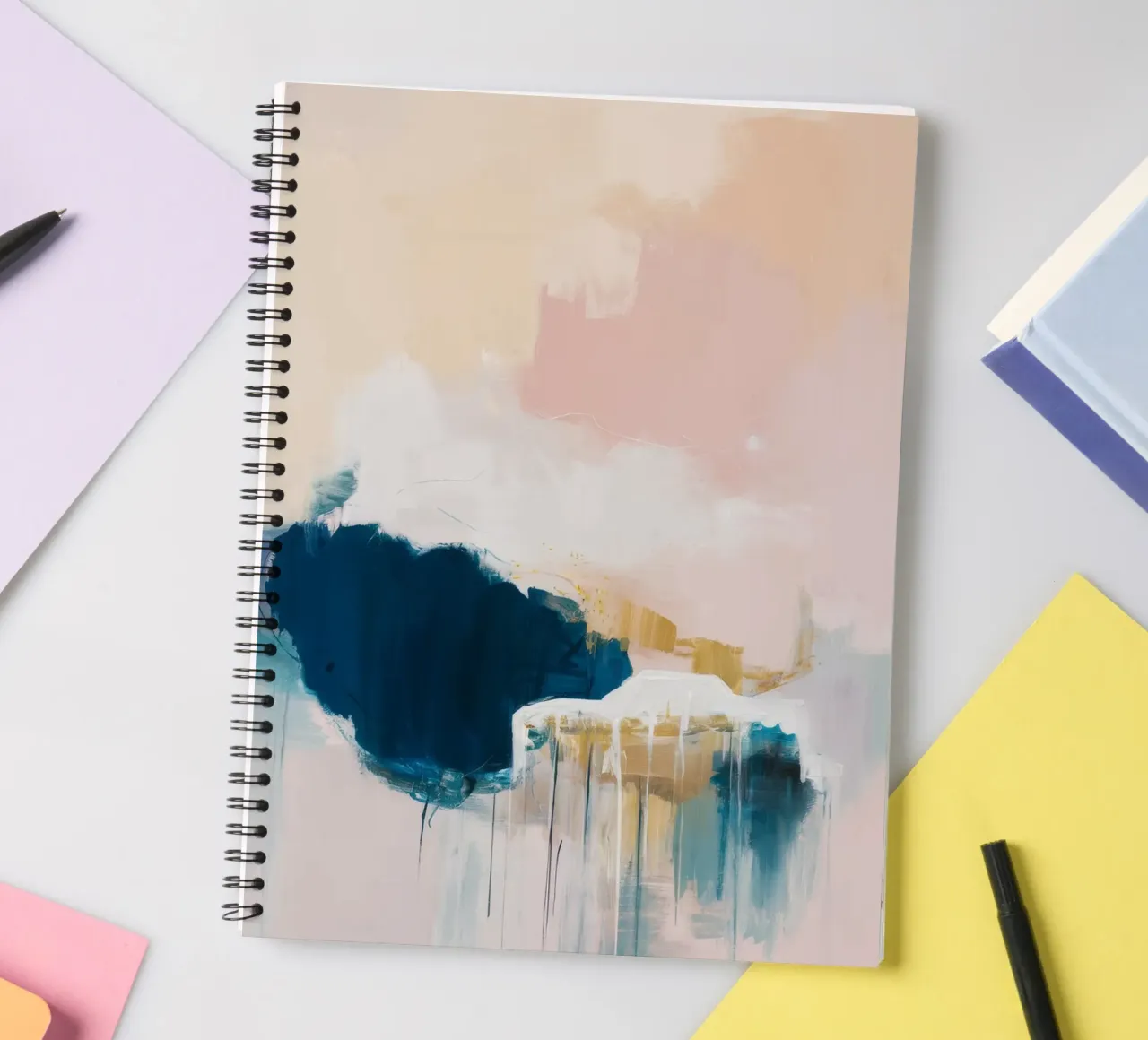 Indigo Sea Depth spiral notebook by Dream Spectrum