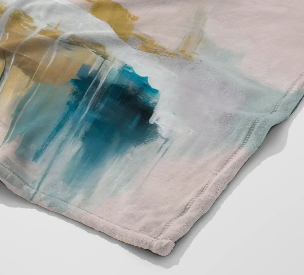 Profondità del mare indaco coperta in pile da Dream Spectrum