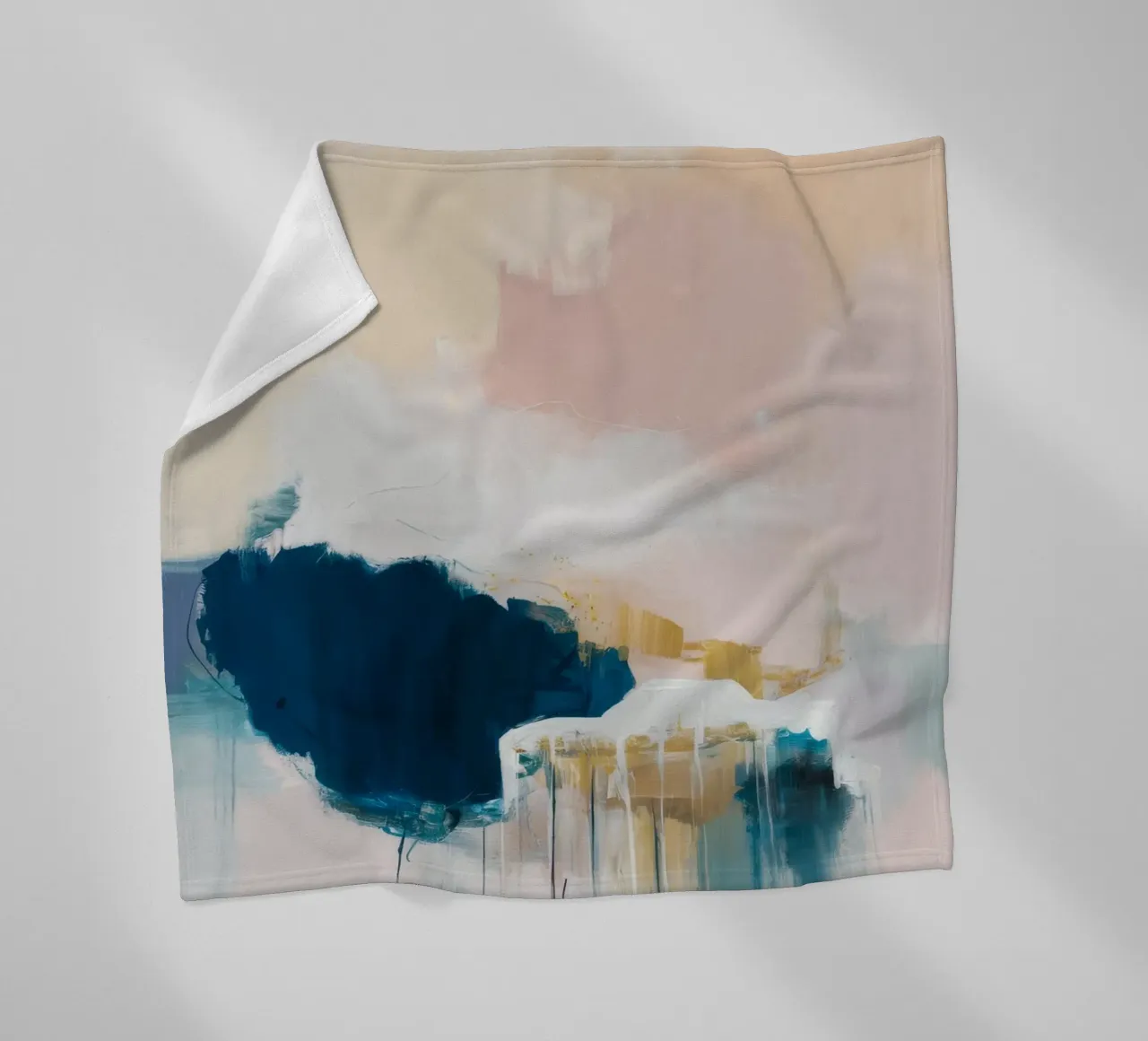 Profondità del mare indaco coperta in pile da Dream Spectrum