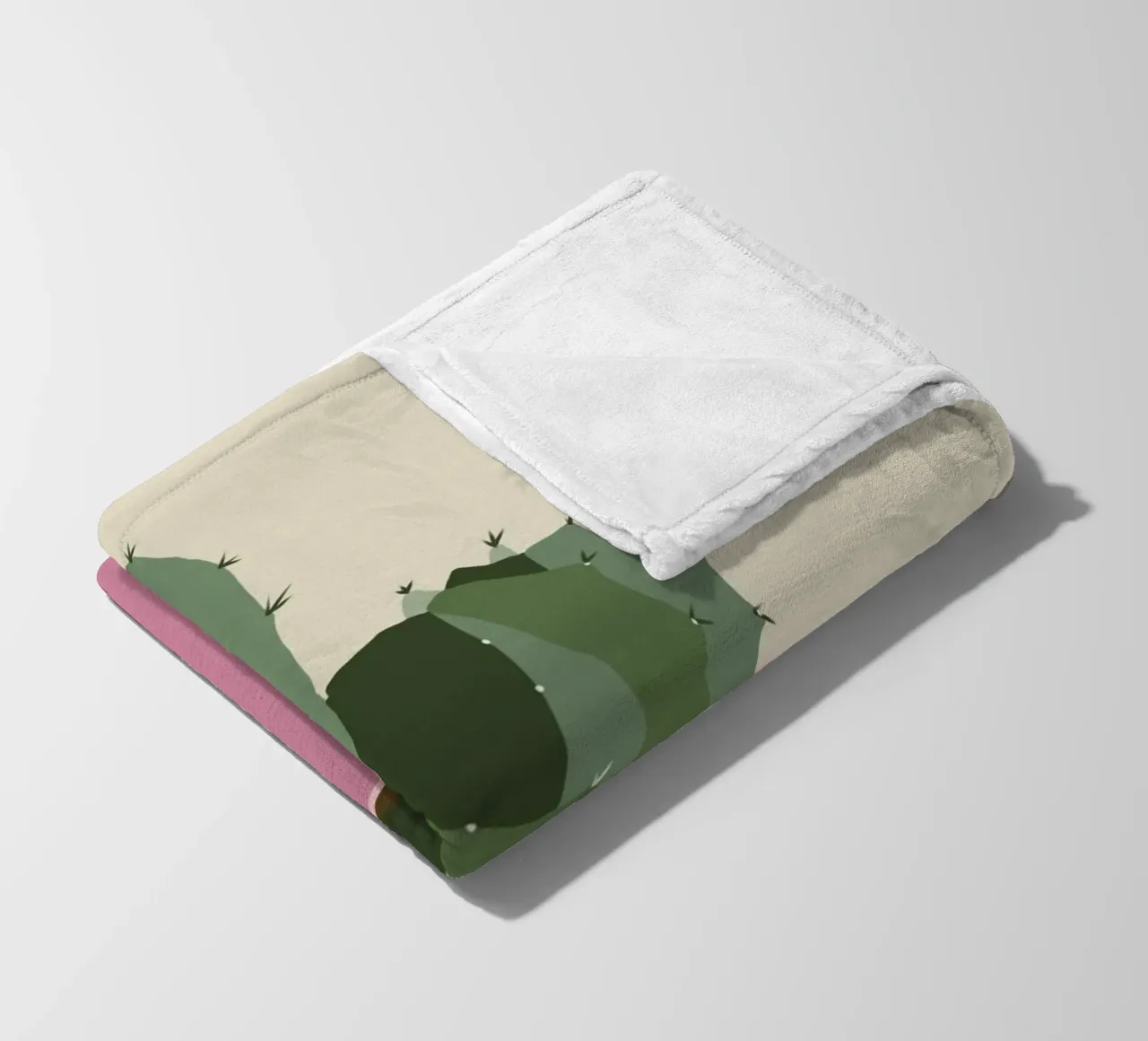 Cactus 04 coperta in pile da Little Dean