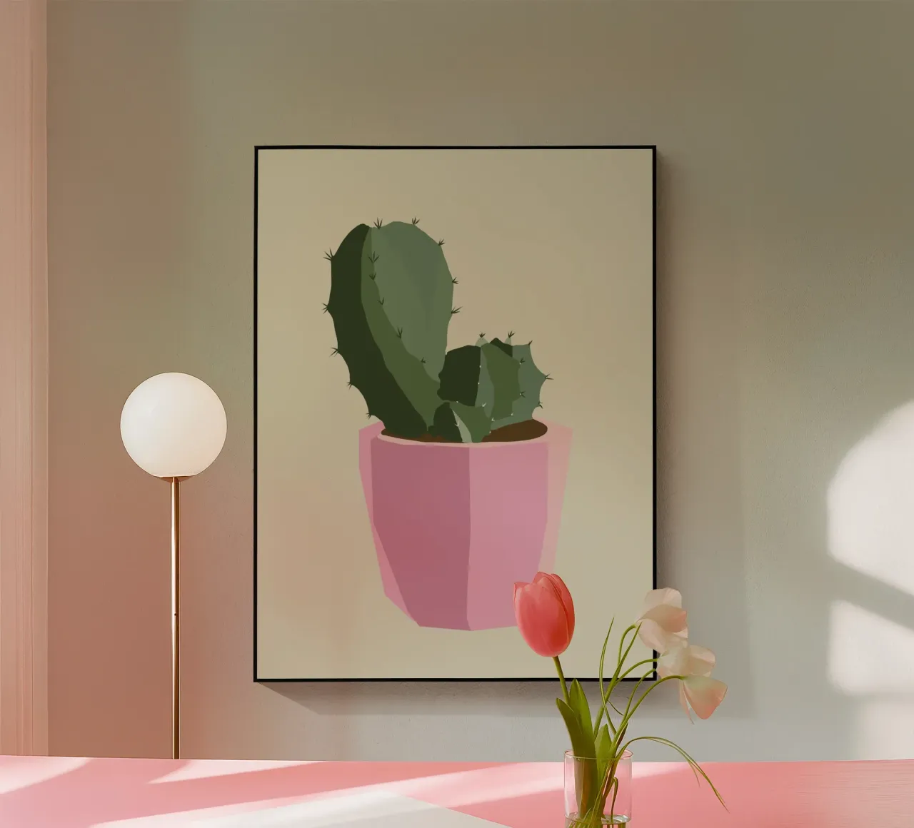 Cactus 04 plexiglass da Little Dean