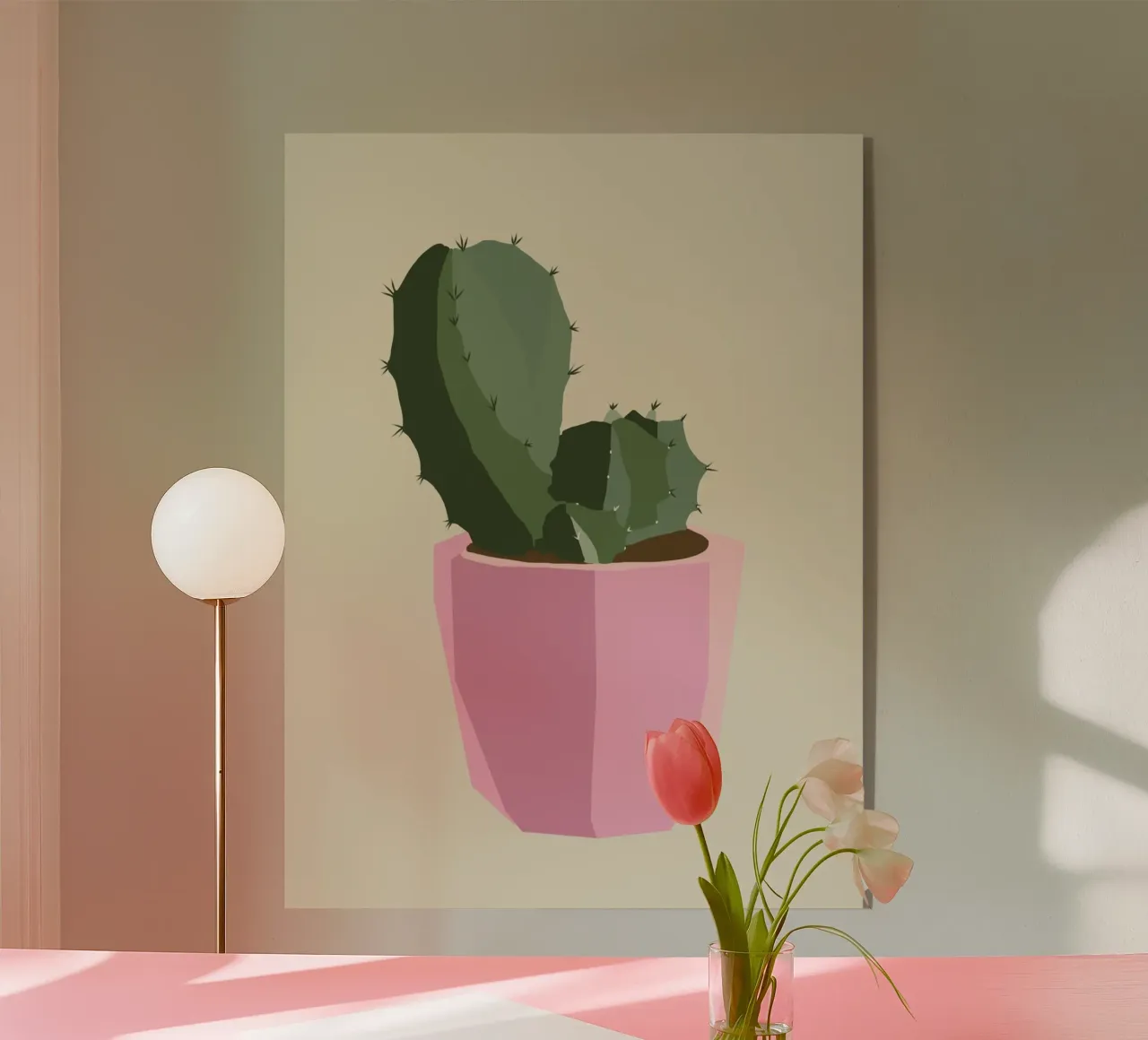 Cactus 04 plexiglass da Little Dean