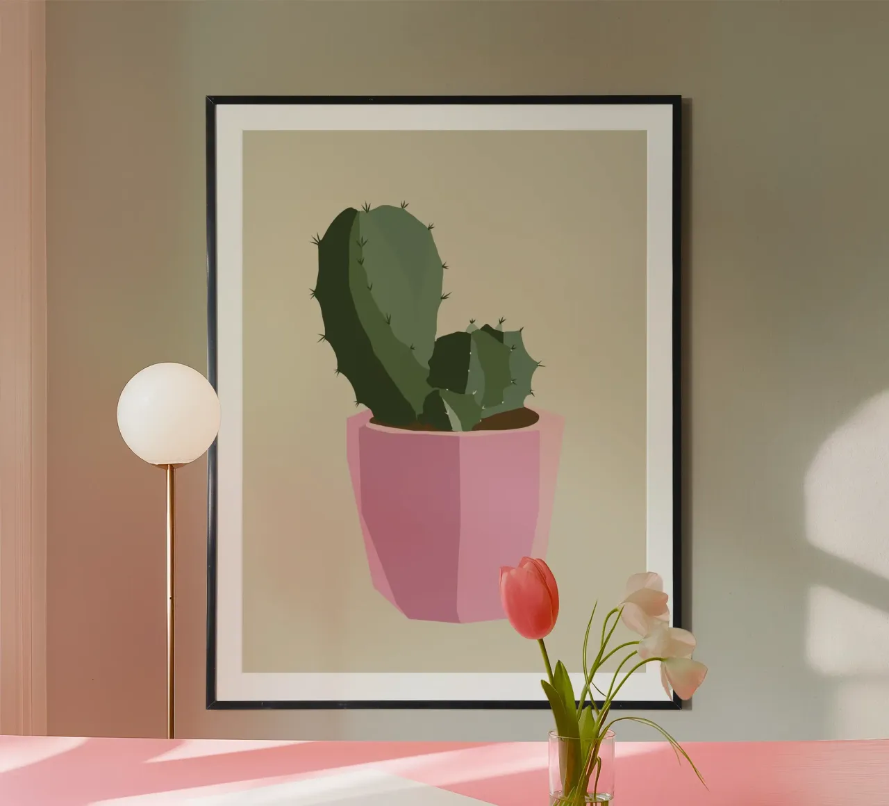 Cactus 04 carta hahnemühle da Little Dean