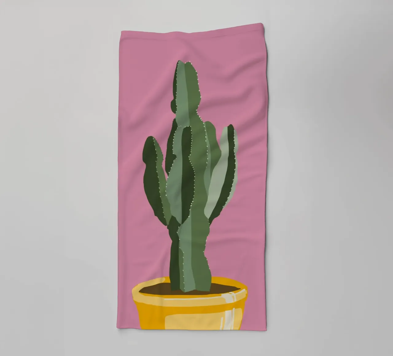 Cactus 06 asciugamano da bagno da Little Dean
