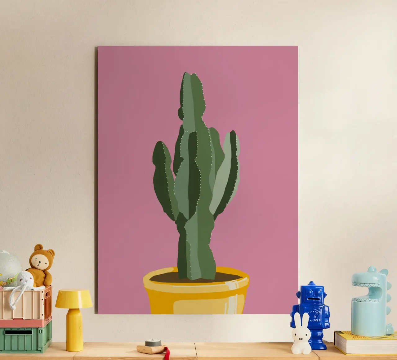 Cactus 06 alluminio dibond da Little Dean