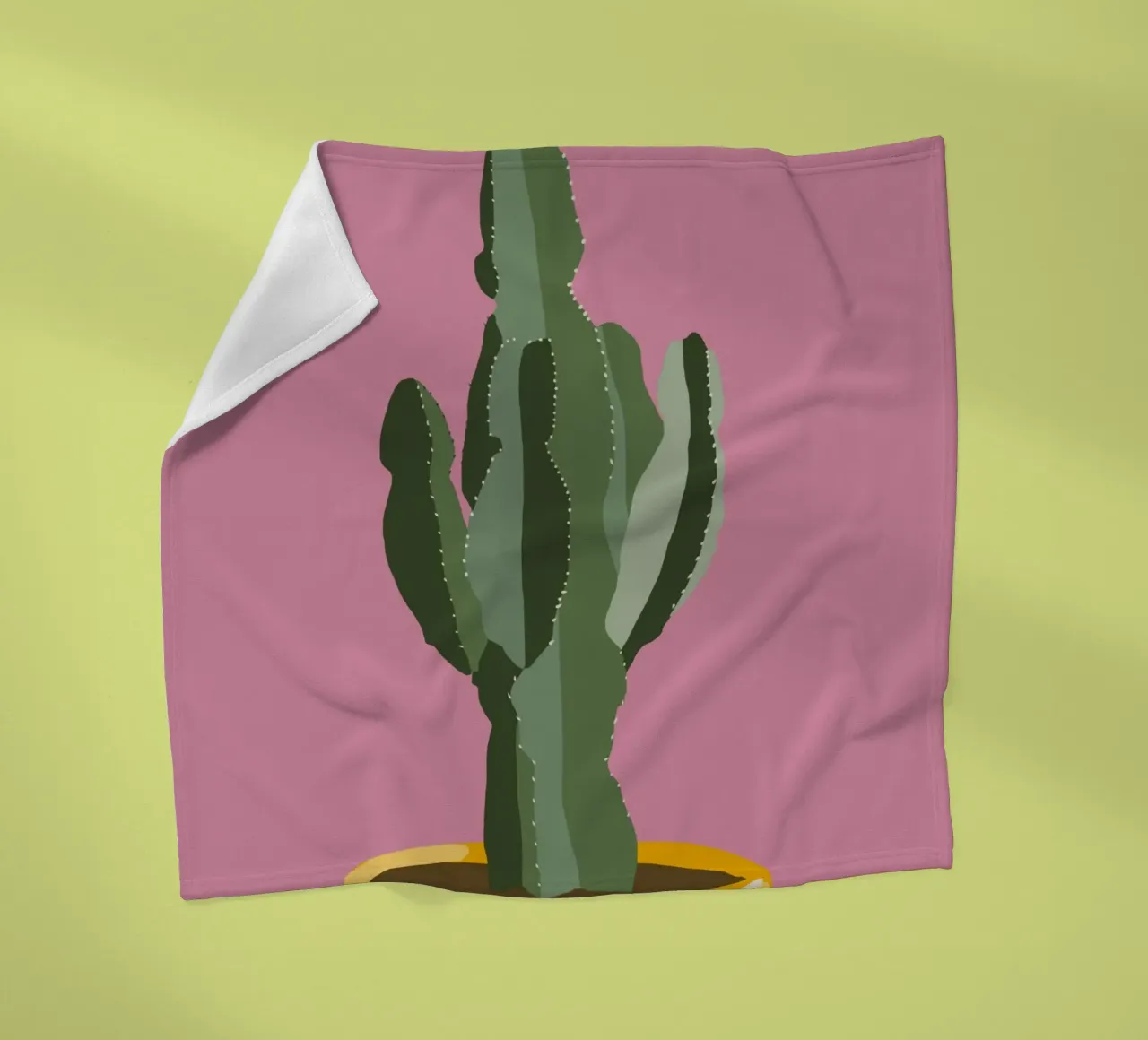 Cactus 06 coperta in pile da Little Dean