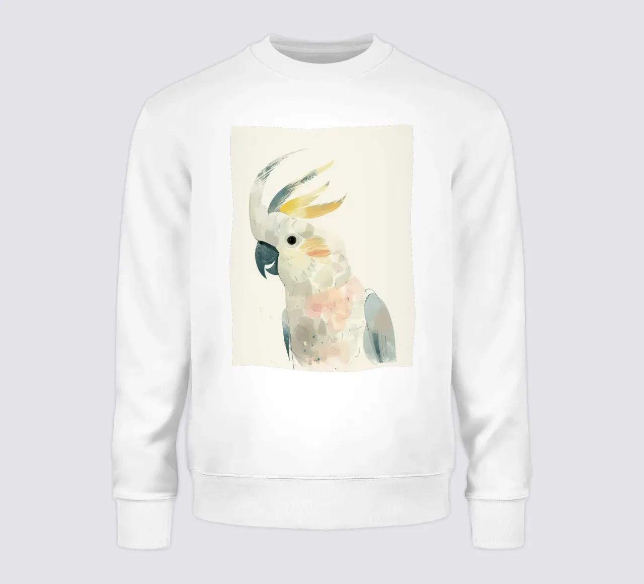 Cacatua dal ciuffo sulfureo Charm felpa da DesignDoodle