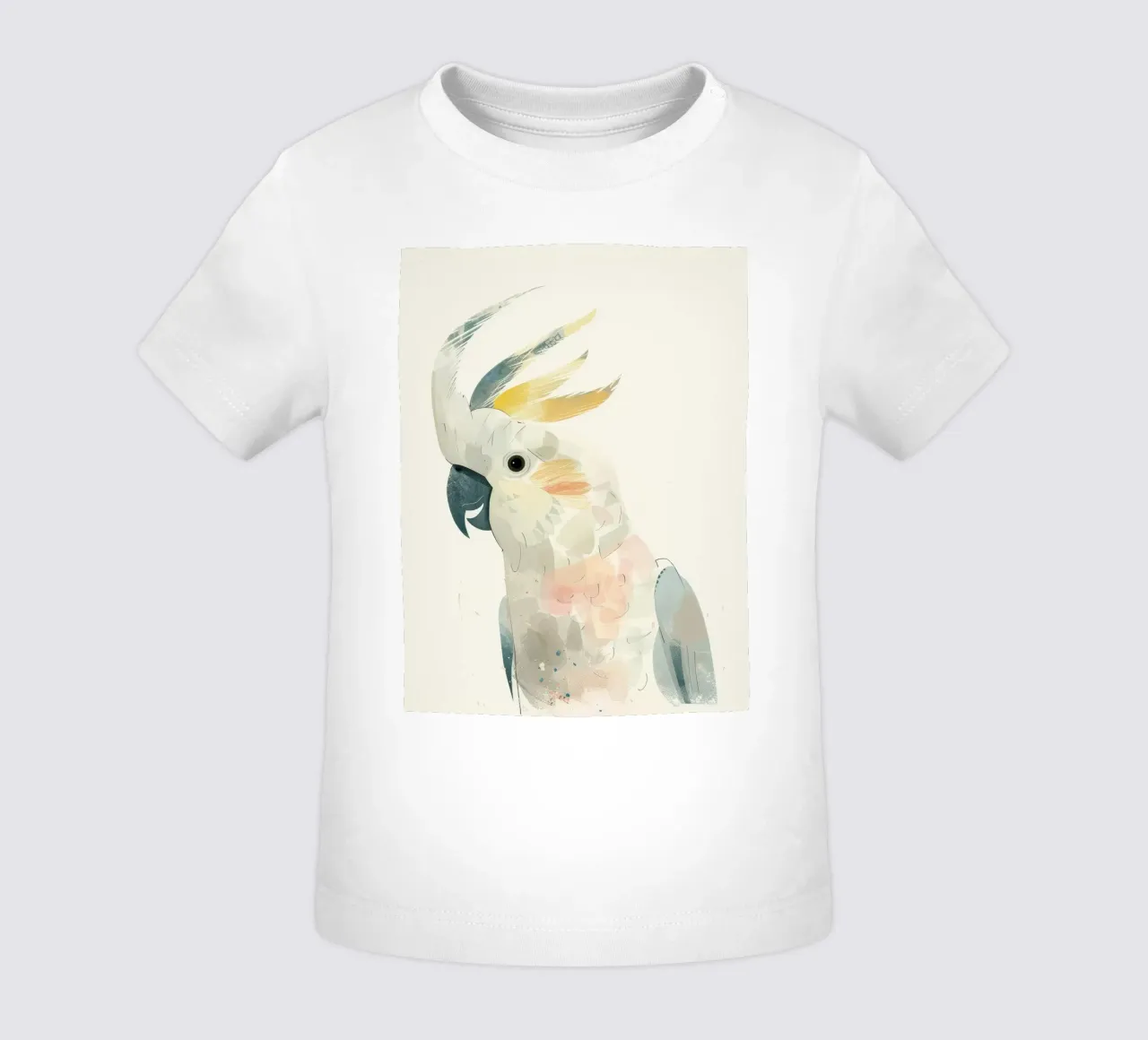 Cacatua dal ciuffo sulfureo Charm maglietta neonato da DesignDoodle