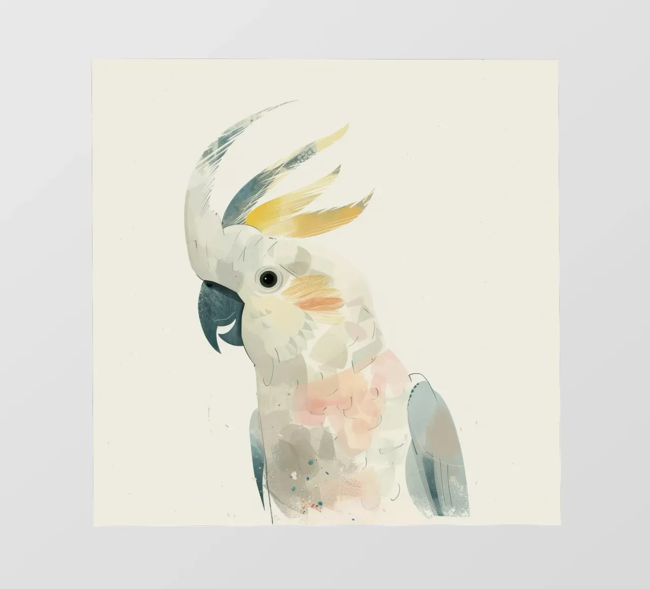 Cacatua dal ciuffo sulfureo Charm telo in pvc da DesignDoodle