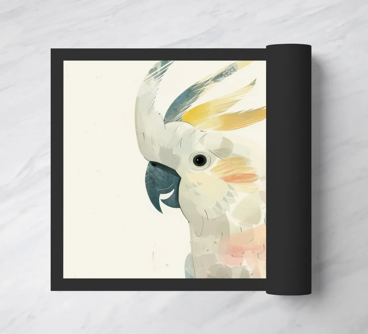 Cacatua dal ciuffo sulfureo Charm zerbino da DesignDoodle