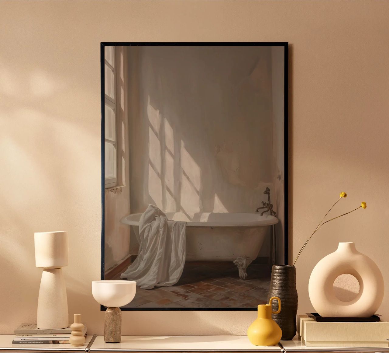 Stillness in Light Poster von Mosaic Dialogue