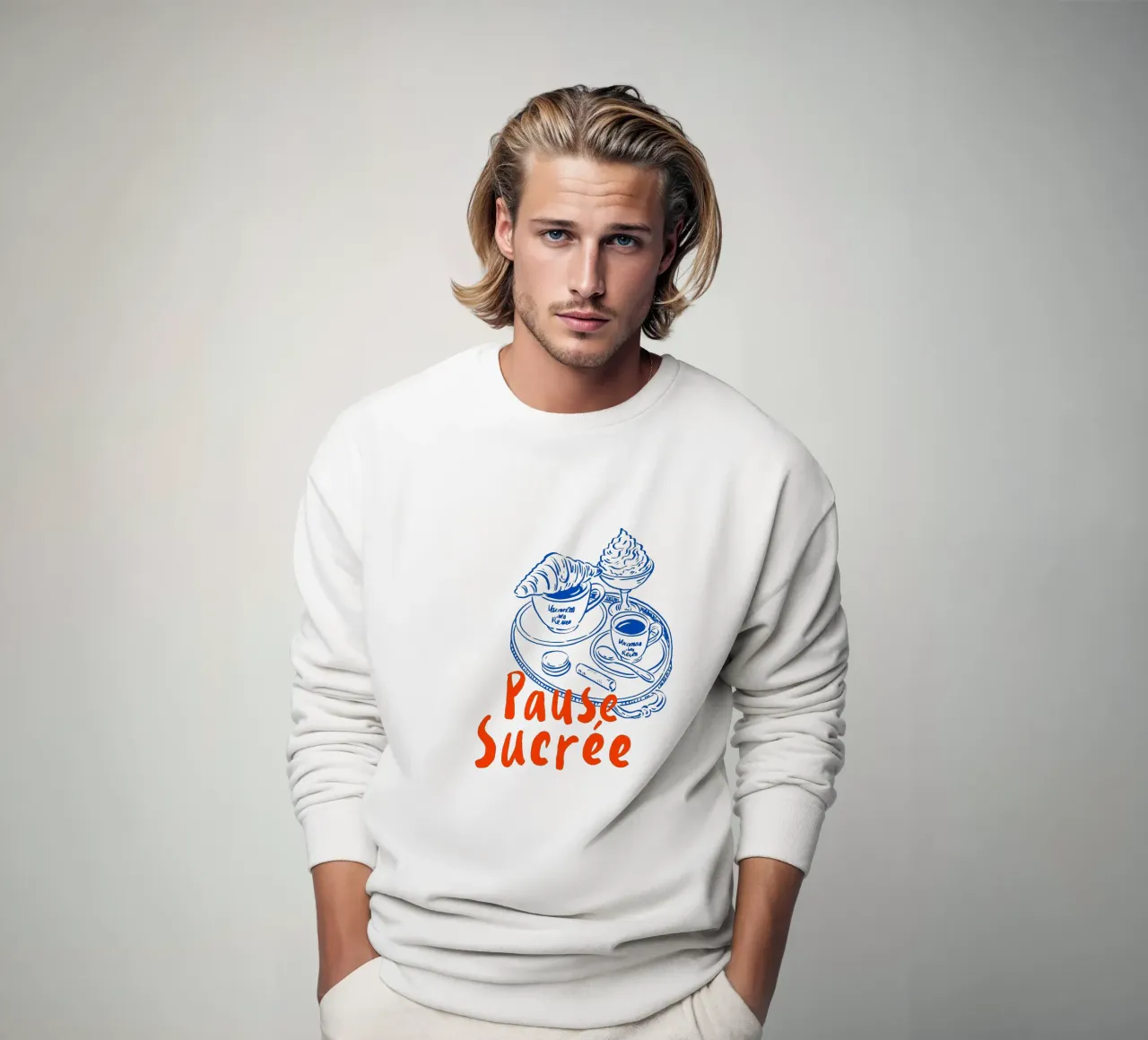 pause sucrée sweatshirt by ramosashop