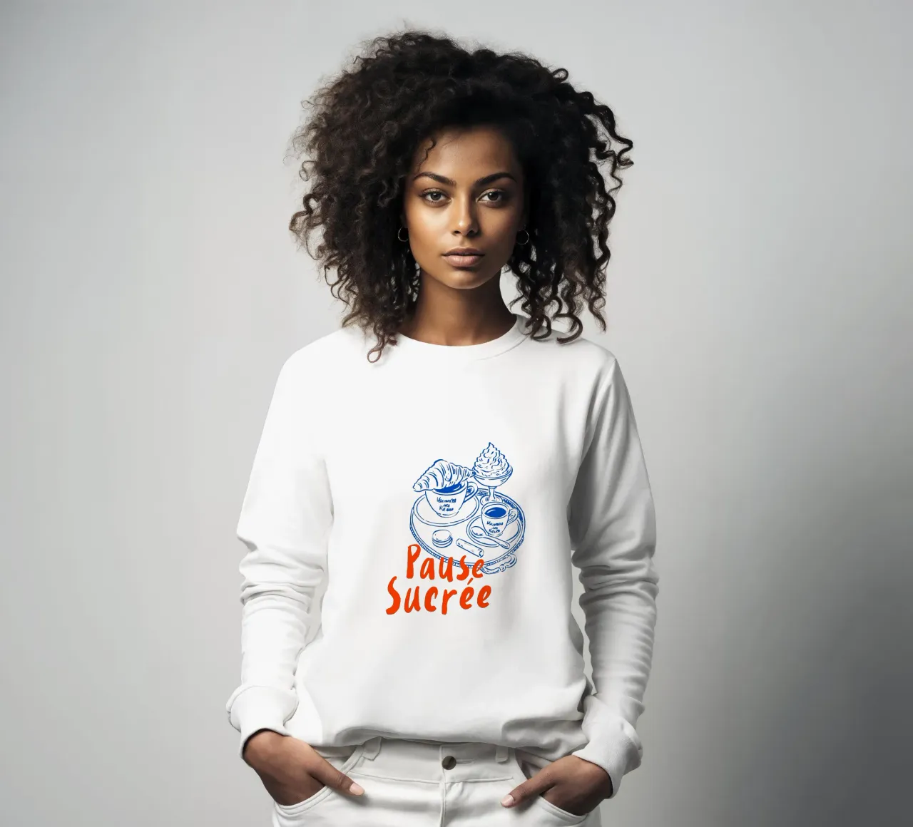 pause sucrée sweatshirt by ramosashop