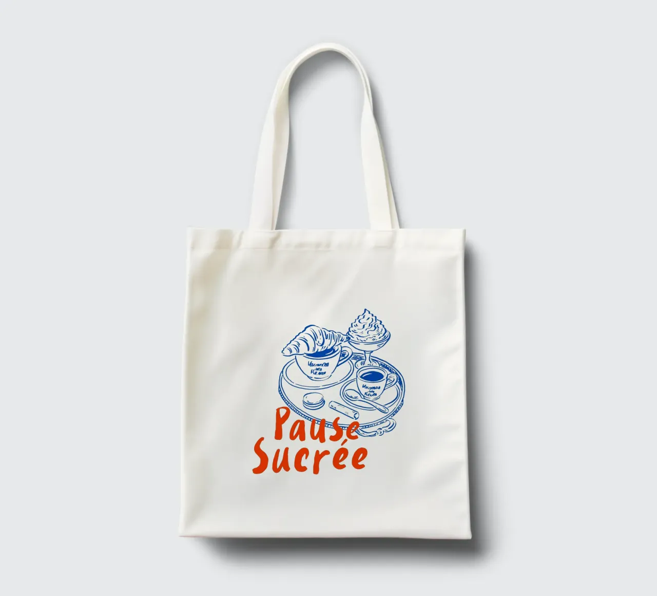 pause sucrée borsa in juta da ramosashop