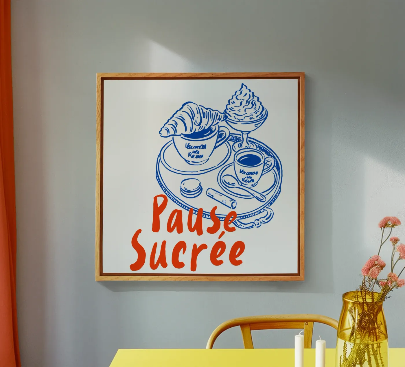 pause sucrée acryl van ramosashop