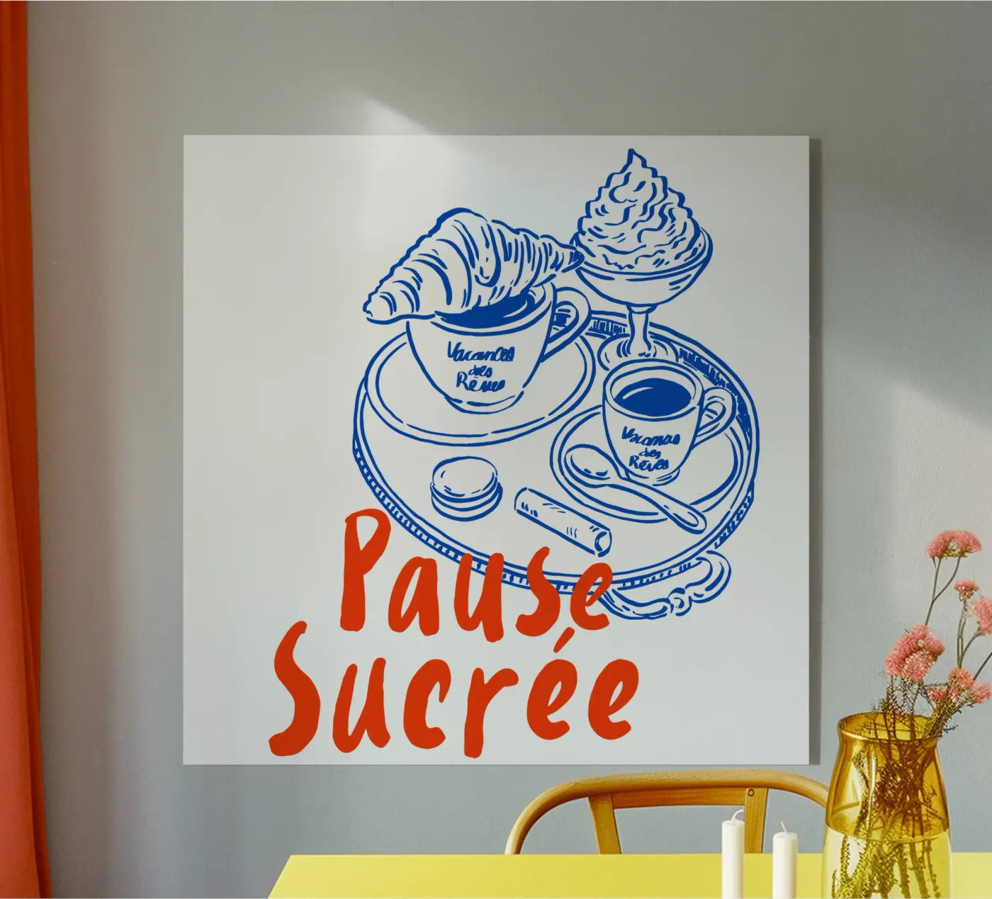 pause sucrée acryl van ramosashop